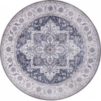 Kusový koberec Asmar 104003 Mauve/Pink kruh