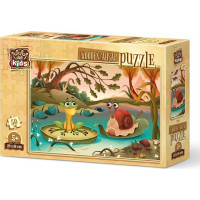 ART PUZZLE Dřevěné puzzle Kámoši od jezera 50 dílků