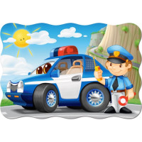 CASTORLAND Puzzle Policejní hlídka MAXI 20 dílků