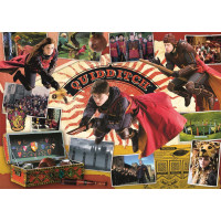 TREFL Puzzle Harry Potter: Turnaj tří kouzelníků, Famfrpál a Bradavice 400 + 500 + 600 dílků