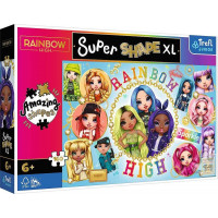 TREFL Puzzle Super Shape XL Rainbow High 160 dílků