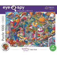 TREFL Puzzle UFT Eye-Spy Imaginary Cities: New York, USA 1000 dílků