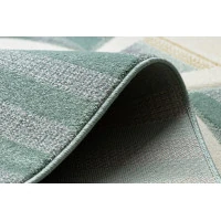 Dětský kusový koberec Petit Rabbit green