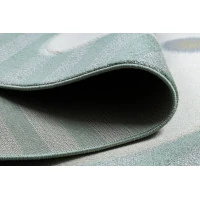 Dětský kusový koberec Petit Rabbit green