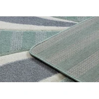 Dětský kusový koberec Petit Rabbit green