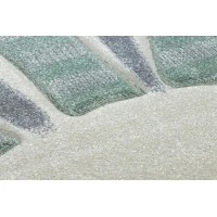 Dětský kusový koberec Petit Rabbit green