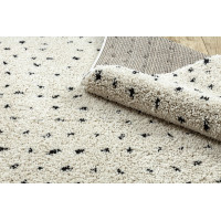 Kusový koberec Berber Syla B752 dots cream