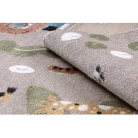 Dětský kusový koberec Fun Africa beige