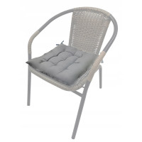 Podsedák na židli KONI 40x40 cm - světle šedý