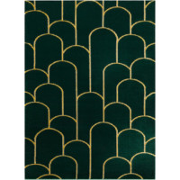 Kusový koberec Emerald 1021 green and gold