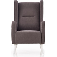 Křeslo CHILL - čalouněné - popelavé