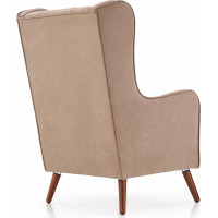 Křeslo CHILL - čalouněné - béžové