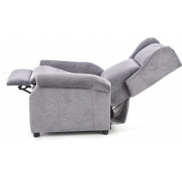 Polohovací křeslo ARGE - šedé