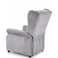 Polohovací křeslo ARGE - šedé