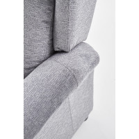 Polohovací křeslo ARGE - šedé