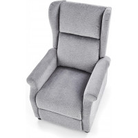 Polohovací křeslo ARGE - šedé