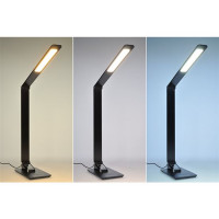 Stolní lampička SCRATCH - LED 8W - stmívatelná - 3000-6000K - černá