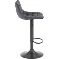 Barová židle DÁŠENKA - šedá - výškově nastavitelná