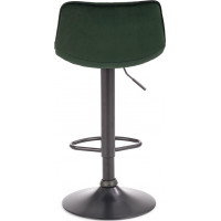 Barová židle DÁŠENKA - zelená - výškově nastavitelná