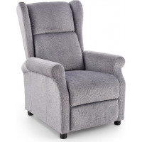 Polohovací masážní křeslo ARGE - popelavé