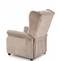 Polohovací masážní křeslo ARGE - béžové