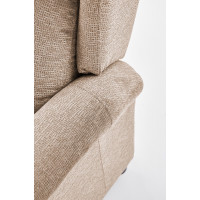 Polohovací masážní křeslo ARGE - béžové