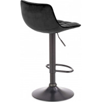 Barová židle DÁŠENKA - černá - výškově nastavitelná