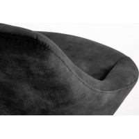 Barová židle AMÁLKA - černá - výškově nastavitelná