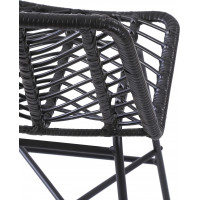 Barová židle IVETA - černá