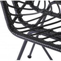 Barová židle IVETA - černá