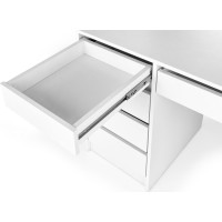 Toaletní stolek SUPERSTAR XL s LED osvětlením - bílý