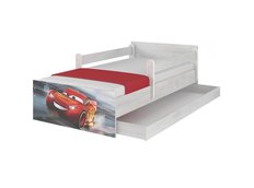 Dětská postel MAX Disney - AUTA 3 180x90 cm - SE ŠUPLÍKEM