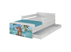 Dětská postel MAX Disney - MOANA 160x80 cm - BEZ ŠUPLÍKU
