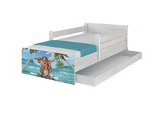 Dětská postel MAX Disney - MOANA 160x80 cm - SE ŠUPLÍKEM