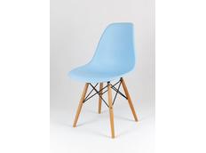 kuchyňská designová židle řady MODELINO - nebesky modrá 1