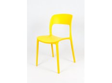 Designová židle BIBIONE - žlutá