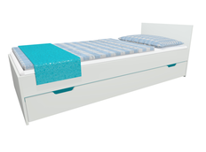 Dětská postel se šuplíkem - MODERN 200x90 cm - tyrkysová