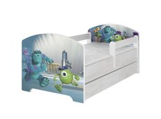 Dětská postel se šuplíkem Disney - PŘÍŠERKY s.r.o. 160x80 cm