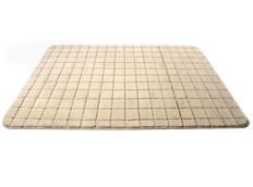 Moderní koberec 3D - Kostka - béžový