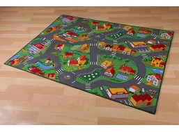 Dětský koberec Vesnička