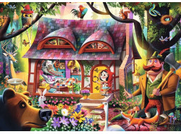 RAVENSBURGER Puzzle Červená Karkulka 1000 dílků