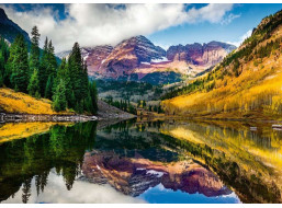 RAVENSBURGER Puzzle Dechberoucí hory: Aspen, Colorado 1000 dílků