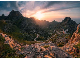 RAVENSBURGER Puzzle Dechberoucí hory: Pohoří Serra de Tramuntana, Malorka 1000 dílků