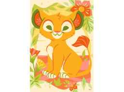 RAVENSBURGER Puzzle Disney 100 let: Simba 300 dílků