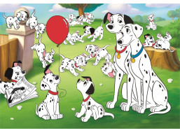 CLEMENTONI Puzzle Disney: 101 Dalmatinů MAXI 24 dílků