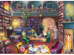 RAVENSBURGER Puzzle Vysněná knihovna XXL 500 dílků