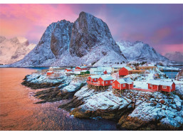CLEMENTONI Puzzle Vesnice Hamnøy 500 dílků