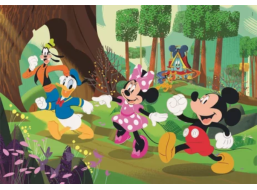 CLEMENTONI Puzzle Mickey a přátelé MAXI 104 dílků