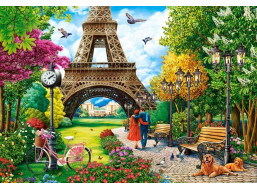 CASTORLAND Puzzle Jaro v Paříži 1000 dílků