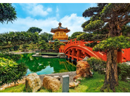 CASTORLAND Puzzle Zahrady Nan Lian, Hongkong 1000 dílků